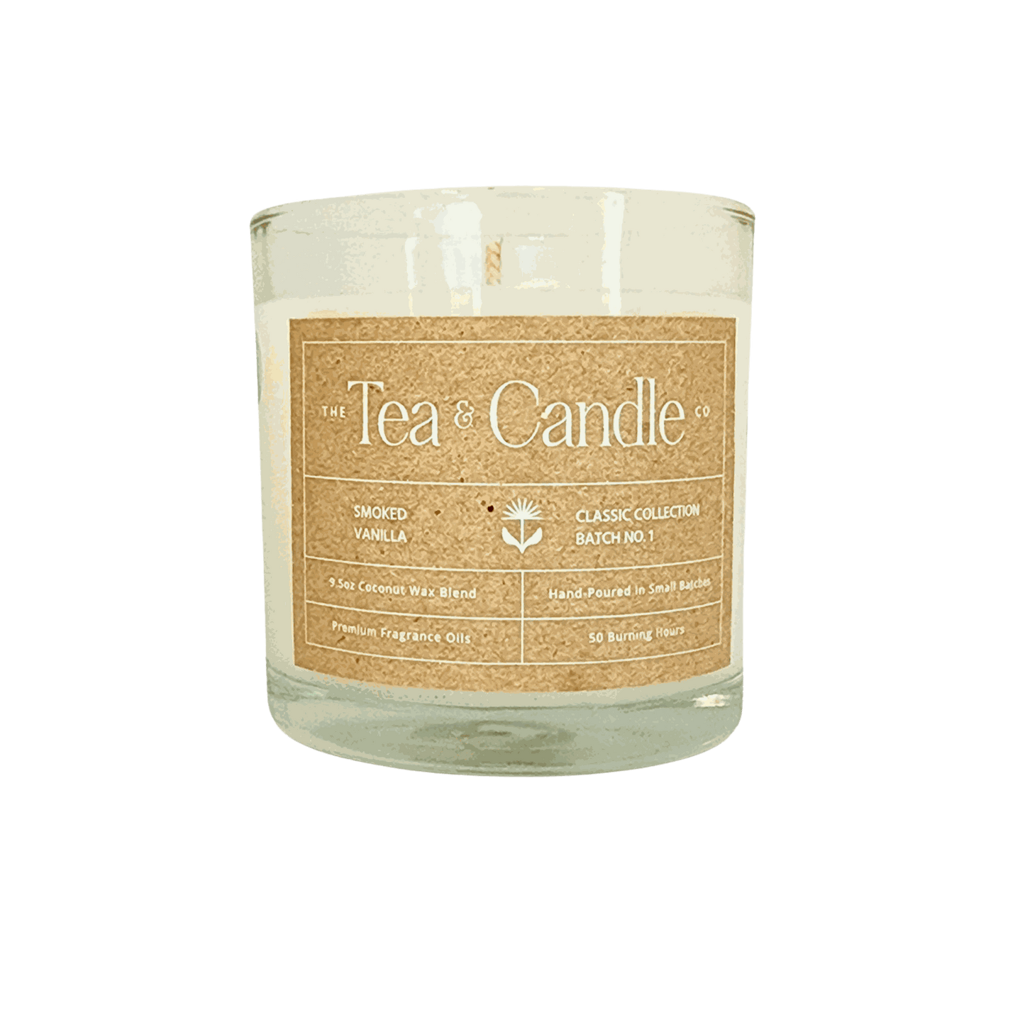 Smoked Vanilla Coconut Wax Candle