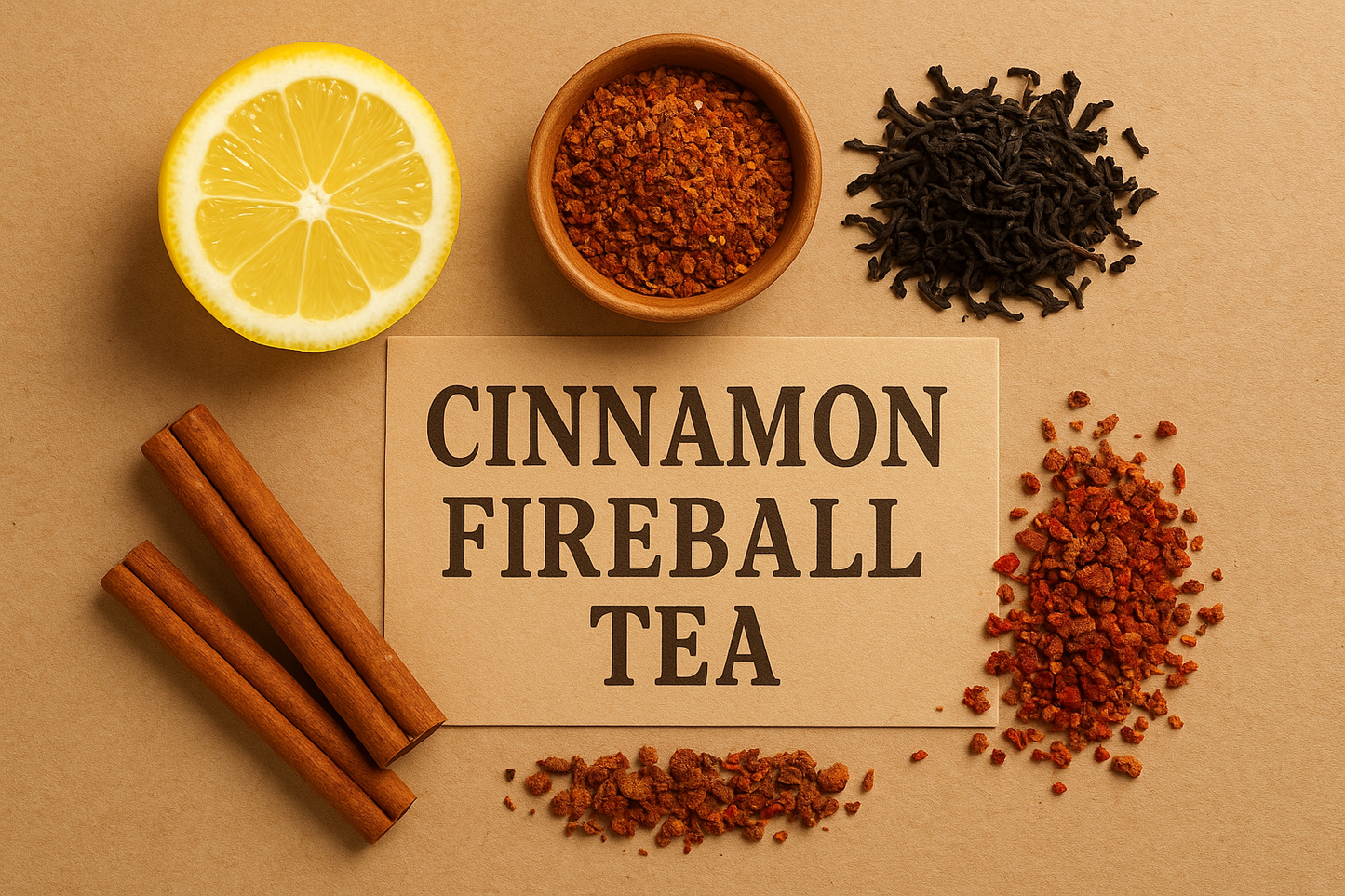 Seasonal Release - Cinnamon Fireball Tea