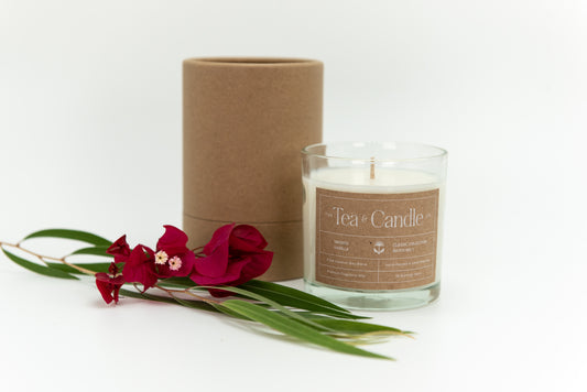 Smoked Vanilla Coconut Wax Candle - The Tea & Candle Company